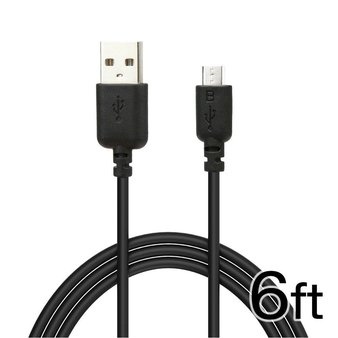 168 Pcs – Onn ONA16WI067 Micro usb cable -6ft-Black – Like New, Used, Open Box Like New – Retail Ready