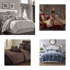 6 Pallets - 501 Pcs - Curtains & Window Coverings, Bedding Sets, Decor, Pillows - Like New or New Customer Returns - JC Penney