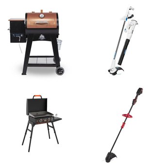 Pallet – 7 Pcs – Trimmers & Edgers, Grills & Outdoor Cooking, Other – Customer Returns – Pit Boss, Hyper Tough, Ozark Trail, Hart