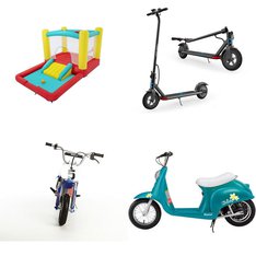 Pallet - 11 Pcs - Outdoor Play, Powered, Unsorted, Dolls - Customer Returns - Razor, Play Day, Bounceland, Mm