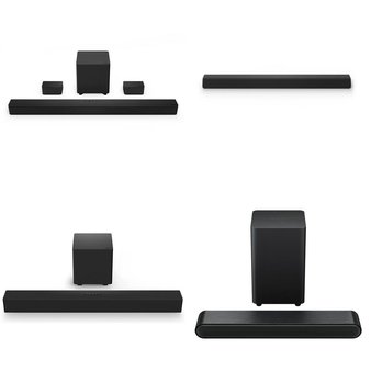 Pallet – 25 Pcs – Speakers, Accessories, Portable Speakers – Customer Returns – VIZIO, onn., Onn, TCL