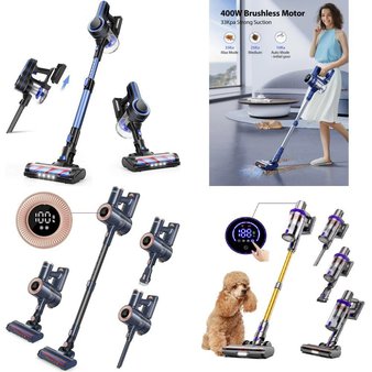 Pallet – 27 Pcs – Vacuums, Unsorted, Accessories – Customer Returns – INSE, PrettyCare, Laresar, keenstone