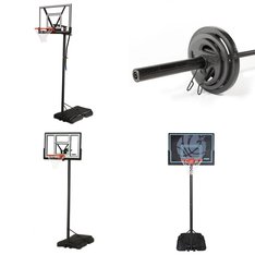 Pallet – 7 Pcs – Outdoor Sports, Game Room, Exercise & Fitness – Customer Returns – EastPoint Sports, Lifetime, EastPoint, CAP Barbell