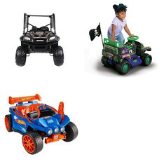 CLEARANCE! Pallet - 3 Pcs - Vehicles, Outdoor Sports - Customer Returns - Monster Jam, Realtree, Mattel