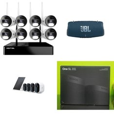 Pallet - 25 Pcs - Portable Speakers, Speakers, Security & Surveillance, Networking - Customer Returns - Monster, VIZIO, ECOXGEAR, JBL by Harman