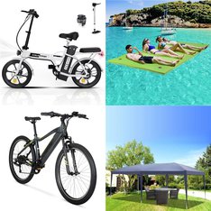 Pallet - 9 Pcs - Unsorted, Cycling & Bicycles, Patio & Outdoor Lighting / Decor, Boats & Water Sports - Customer Returns - Ktaxon, Roc SUP Co, PowerSmart, Colorway