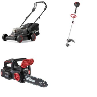 Pallet – 7 Pcs – Mowers, Unsorted, Trimmers & Edgers, Hedge Clippers & Chainsaws – Customer Returns – Hyper Tough
