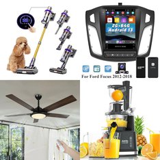 Pallet - 44 Pcs - Vacuums, Unsorted, Kitchen & Dining, Automotive Accessories - Customer Returns - ONSON, INSE, NOCO, Bossdan