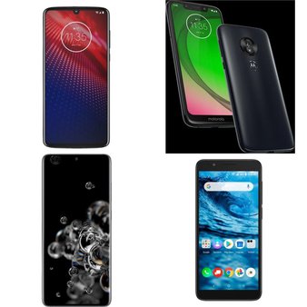 CLEARANCE! 7 Pcs – Cellular Phones – BRAND NEW – Not Activated – Motorola, Samsung, ALCATEL