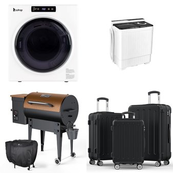 Pallet – 14 Pcs – Luggage, Grills & Outdoor Cooking, Laundry, Heaters – Customer Returns – KingChii, Travelhouse, Costway, Zimtown