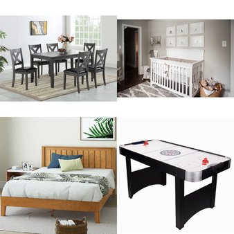 Pallet – 7 Pcs – Covers, Mattress Pads & Toppers, Game Room, Health & Safety – Open Box Customer Returns – Simmons, Hockey Night in Canada, Concord Baby, Zinus