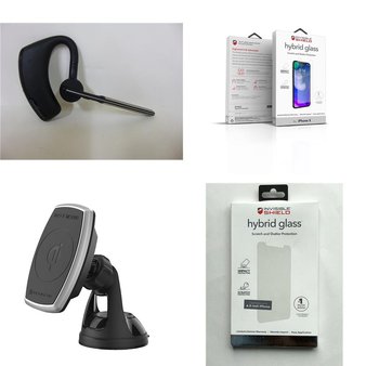 Pallet – 426 Pcs – Cell Phone Accessories – Damaged / Missing Parts – OtterBox, Zagg, Incipio, Blackweb
