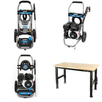 Pallet – 7 Pcs – Pressure Washers, Trimmers & Edgers, Hardware – Customer Returns – Hart, Greatstar