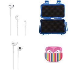 Pallet - 357 Pcs - In Ear Headphones, Accessories, All-In-One, Networking - Customer Returns - Apple, Maxell, DP Audio Video, Packed Party