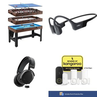 Pallet – 124 Pcs – In Ear Headphones, Security & Surveillance, Kitchen & Dining, Game Room – Customer Returns – Apple, American Standard, MD Sports, Roku