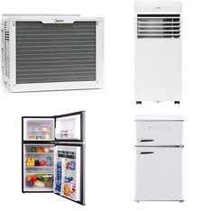 Pallet - 10 Pcs - Air Conditioners, Refrigerators - Overstock - Midea