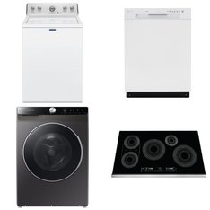 4 Pcs - Laundry - Open Box Like New, Like New - Maytag, Samsung, LG, Frigidaire