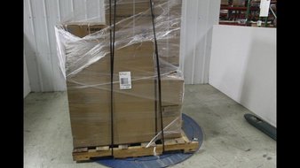 3 Pallets – 21 Pcs – New Disposable Tableware, Laundry, Kitchen & Dining, Fireplaces – New and New Damaged Box – Walmart