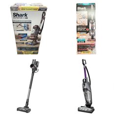 6 Pallets - 139 Pcs - Vacuums, Cleaning Supplies - Customer Returns - Hoover, Shark, Bissell, Dirt Devil