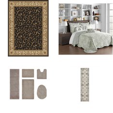3 Pallets - 603 Pcs - Curtains & Window Coverings, Decor, Kitchen & Dining, Bath - Like New or New Customer Returns - JC Penney