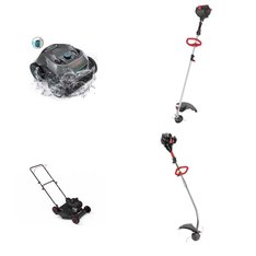 Pallet - 9 Pcs - Trimmers & Edgers, Mowers, Vacuums - Customer Returns - Hyper Tough, AIPER