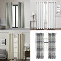 Pallet - 276 Pcs - Earrings, Curtains & Window Coverings, Kitchen & Dining - Mixed Conditions - Private Label Home Goods, Eclipse, Keeco, Fieldcrest