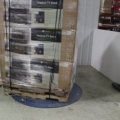 1 Pallets - 9 Pcs - New TV Stands, Wall Mounts & Entertainment Centers - New and New Damaged Box - Walmart