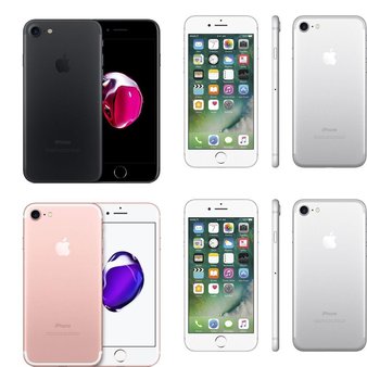 27 Pcs – Apple iPhone 7 – Refurbished (GRADE A – Unlocked) – Models: MN8G2LL/A, MN8K2LL/A, MN8H2LL/A, 3C207LL/A