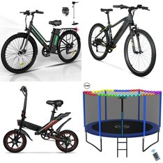 Pallet - 9 Pcs - Cycling & Bicycles, Trampolines, Unsorted, Vehicles - Customer Returns - Hyper Bicycles, TRIPLE TREE, Colorway, Bumper Buddy