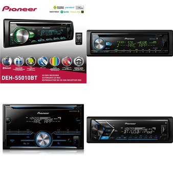 113 Pcs – Car Stereos & Speakers – Tested Not Working – Pioneer, Dual, Kicker, Dual Electronics