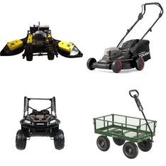Pallet - 4 Pcs - Mowers, Outdoor Sports, Other - Customer Returns - Realtree, Stanley, Gorilla Carts, Hyper Tough