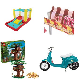 CLEARANCE! Pallet – 13 Pcs – Powered, Boardgames, Puzzles & Building Blocks, Vehicles, Trains & RC, Outdoor Play – Customer Returns – Razor, Jetson, Lego, Razor Power Core