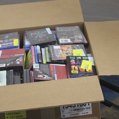 1 Parcel Box - 135 Pcs - DVD Discs, Blu-ray Discs - NEW/SEALED Products - Walmart