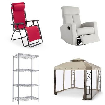 Pallet – 12 Pcs – General Merchandise – Customer Returns – Mainstays, Home Basics, Mainstay’s, Lennox Furniture
