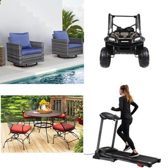 Flash Sale! 6 Pallets – 76 Pcs – Office, Bedroom, Cycling & Bicycles, Patio – Overstock – Mainstays, Better Homes & Gardens, Dynacraft, Ironck