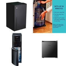 Pallet - 7 Pcs - Freezers, Refrigerators, Bar Refrigerators & Water Coolers - Customer Returns - HISENSE, Xbox, Primo, Primo Water