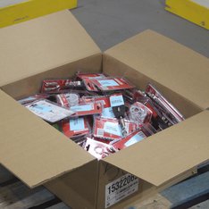 1 Parcel Box - 111 Pcs - Milwaukee Hand Tools and Accessories - Untested Customer Returns - Major Retailer
