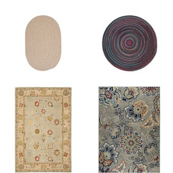 Pallet – 16 Pcs – Decor, Lighting & Light Fixtures, Rugs & Mats – Mixed Conditions – Safavieh, Colonial Mills, Home Dynamix, Unmanifested Home, Window, and Rugs