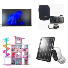 CLEARANCE! Pallet - 878 Pcs - Laptops, Home Security & Safety, Unsorted, DVD Discs - Customer Returns - Unknown, Hampton Products, Microsoft, Universal Pictures Home Entertainment