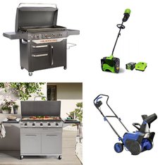 Pallet - 11 Pcs - Snow Removal, Grills & Outdoor Cooking, Leaf Blowers & Vaccums, Boats & Water Sports - Customer Returns - GreenWorks, HyperTough, Hart, Mm