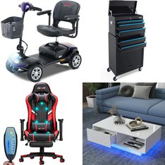 Pallet - 5 Pcs - Massagers & Spa, Office, Living Room, Canes, Walkers, Wheelchairs & Mobility - Customer Returns - DXlife, BestOffice, Hommpa, SEGMART