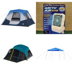 Pallet - 7 Pcs - Camping & Hiking, Unsorted, Air Conditioners - Customer Returns - Ozark Trail, Arctic Air, Coleman