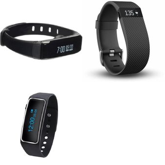 700 Pcs – Smartwatches & Fitness Trackers – Customer Returns – Zenixx, FitBit, MySync by WeGo, Sportline