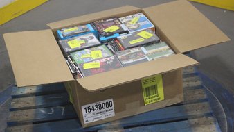 1 Parcel Box – 130 Pcs – DVD Discs – NEW/SEALED Products – Walmart