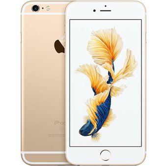 6 Pcs – Apple iPhone 6S Plus 16GB Gold LTE Cellular AT&T 3A550LL/A – Refurbished (GRADE C – Unlocked – White Box)