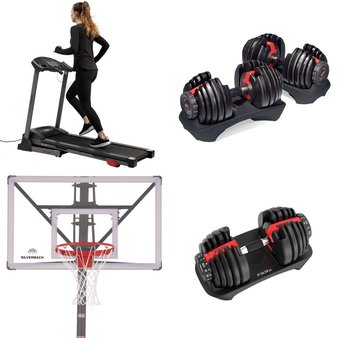 Pallet – 6 Pcs – Outdoor Sports, Exercise & Fitness – Customer Returns – Silverback, Sunny Health & Fitness, Bowflex, Athletic Works