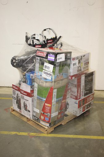 3 Pallets – 38 Pcs – Pressure Washers, Power Tools, Hedge Clippers & Chainsaws – Untested Customer Returns – Walmart