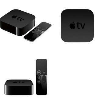 5 Pcs – Apple TV – Refurbished (GRADE A, GRADE B, No Remote) – Models: MGY52LL/A, MQD22LL/A, MD199LL/A