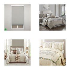3 Pallets - 394 Pcs - Curtains & Window Coverings, Bedding Sets, Kitchen & Dining, Decor - Like New or New Customer Returns - JC Penney