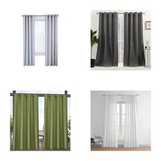 CLEARANCE! Pallet - 234 Pcs - Curtains & Window Coverings, Earrings - Mixed Conditions - Eclipse, Sun Zero, Fieldcrest, Waverly